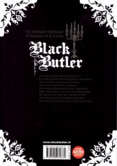 Verso de Black Butler -19- Black Ventriloquist