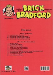 Verso de Luc Bradefer - Brick Bradford (Coffre à BD) -PH10- Brick bradford - planches hebdomadaires tome 10