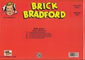 Verso de Luc Bradefer - Brick Bradford (Coffre à BD) -SQ16- Brick bradford - strips quotidiens tome 16