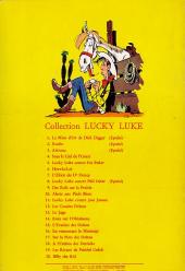 Verso de Lucky Luke -21- Les collines noires