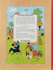 Verso de Tintin (en langues étrangères) -10Suédois- Den Mystiska Stjarnan
