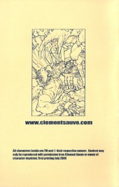 Verso de (AUT) Sauvé - San Diego 2005 Sketchbook