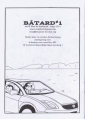 Verso de Bâtard -1- Bâtard #1