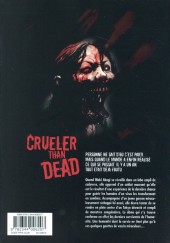 Verso de Crueler than dead -1- Volume 1