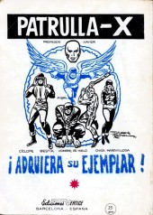 Verso de La masa Vol. 1 (Vértice - 1970) -5- La Masa no se rinde