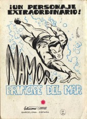 Verso de La masa Vol. 1 (Vértice - 1970) -9- Peligro en el pantano