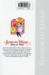 Verso de Library wars - Love and War -12- Tome 12