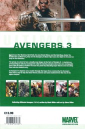 Verso de Ultimate Avengers (2009) -INT3a- Blade versus the Avengers