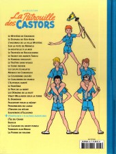 Verso de La patrouille des Castors - La collection (Hachette) -25- L'Empreinte + 6 autres aventures