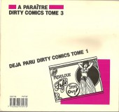 Verso de Dirty Comics -2b- Dirty comics - 2