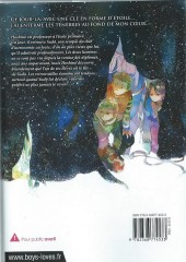 Verso de Dans un coin de ciel nocturne