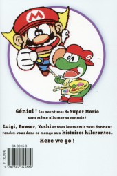 Verso de Super Mario - Manga Adventures -4- Tome 4