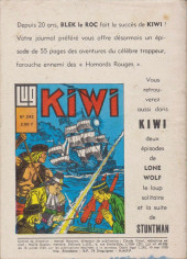 Verso de Kiwi (Lug) -241- Les fils du dragon noir (1) 