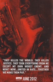 Verso de Fanboys vs. Zombies (2012) -1a- Issue 1