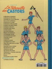 Verso de La patrouille des Castors - La collection (Hachette) -29- Torrents sur Mesin