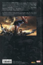 Verso de Captain America (Marvel Icons) -1- Tome 1