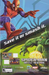 Verso de Friendly Neighborhood Spider-Man (2005) -14- Taking wing part 1