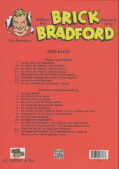 Verso de Luc Bradefer - Brick Bradford (Coffre à BD) -PH13- Brick Bradford - Planches hebdomadaires tome 13