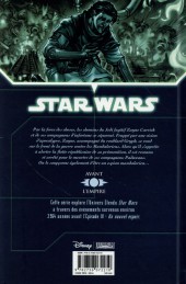 Verso de Star Wars - Chevaliers de l'Ancienne République -3a2015- Au cœur de la peur