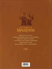 Verso de Les chemins de Malefosse -23- Poisons d'Italie