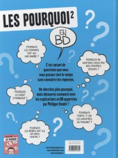 Verso de Les pourquoi en BD -2- Tome 2