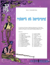 Verso de Robert et Bertrand -32- Fantôme sur la voie 7