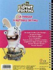 Verso de The lapins crétins -HS1- La fabrique à histoires crétines