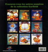 Verso de Garfield (Presses Aventure - carrés) -41- Album Garfield #41