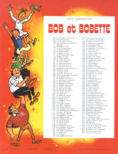 Verso de Bob et Bobette (Publicitaire) -16Solo- La Vallée oubliée / Les Fantômes musiciens