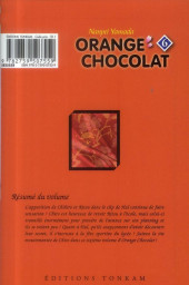 Verso de Orange chocolat -6- Tome 6