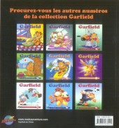 Verso de Garfield (Presses Aventure - carrés) -22- Album Garfield #22
