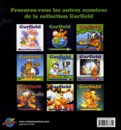 Verso de Garfield (Presses Aventure - carrés) -34- Album Garfield #34