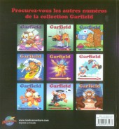 Verso de Garfield (Presses Aventure - carrés) -23- Album Garfield #23