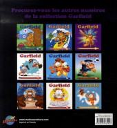 Verso de Garfield (Presses Aventure - carrés) -25- Album Garfield #25