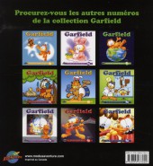 Verso de Garfield (Presses Aventure - carrés) -33- Album Garfield #33