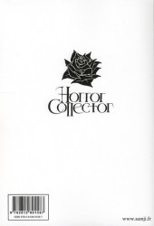 Verso de Horror Collector -5- Tome 5