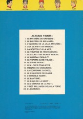 Verso de La patrouille des Castors -6b1979- Le Trophée de Rochecombe