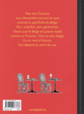 Verso de Le belge -3- Le Belge parle aux Français