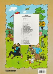Verso de Tintin (en langues étrangères) -9Suédois- Krabban med guldklorna