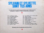 Verso de Sylvain et Sylvette (albums Fleurette nouvelle série) -58- Les as du lasso