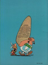 Verso de Astérix (en anglais) -8b1975- Asterix in britain