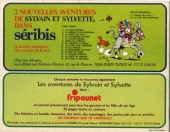 Verso de Sylvain et Sylvette (albums Fleurette nouvelle série) -72- Le cheval sauvage