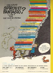 Verso de Spirou et Fantasio -8b1977/07- La mauvaise tête