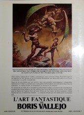Verso de (AUT) Vallejo -1980- L'art fantastique de Boris Vallejo