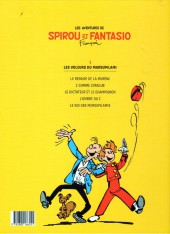 Verso de Spirou et Fantasio -5Ouest Fr.- Les voleurs du marsupilami