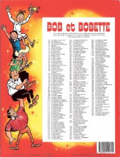 Verso de Bob et Bobette (3e Série Rouge) -232a1998- Les Bagnolettes