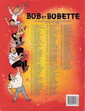 Verso de Bob et Bobette (3e Série Rouge) -196b1996- Sachem gosier sec