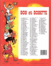 Verso de Bob et Bobette (3e Série Rouge) -183a1989- Joli tambour