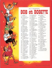Verso de Bob et Bobette (3e Série Rouge) -179a1983- La guerre des rafales