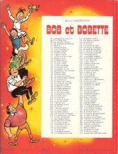 Verso de Bob et Bobette (3e Série Rouge) -166a1979- L'homme à la chaise volante